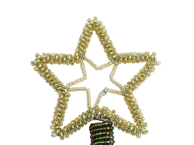 Flat Pack Beaded Christmas Tree